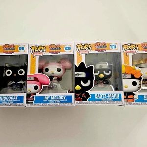 NARUTO x SANRIO FunkoPop!